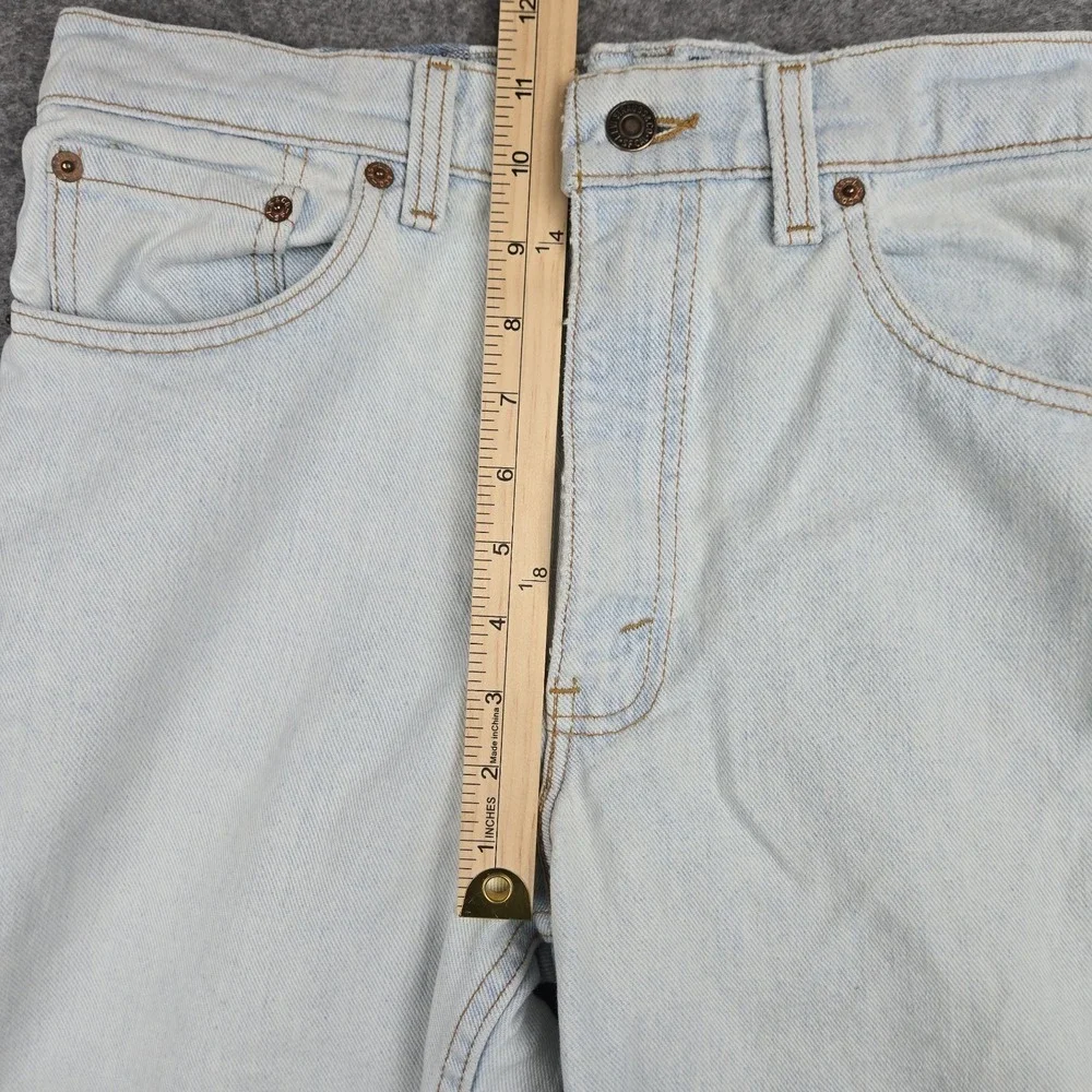 Vintage Levis Jeans Mens 32 x 34 (Fits 32 x 31)Made USA 550 Light Wash Good Fade